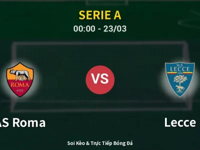 Kết Quả: AS Roma 1-0 Lecce – Highlight & Bàn Thắng | Serie A