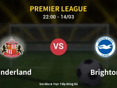 Soi Kèo Sunderland vs Brighton – 22:00 14/03 | Nhận Định, Dự Đoán Tỷ Số