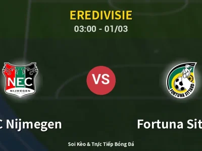 Kết Quả: NEC Nijmegen 2-3 Fortuna Sittard – Highlight & Bàn Thắng | Eredivisie