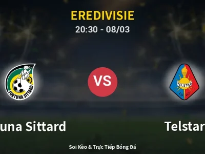 🔴 Trực Tiếp: Fortuna Sittard 1-2 Telstar – Link Xem Eredivisie (Full HD)