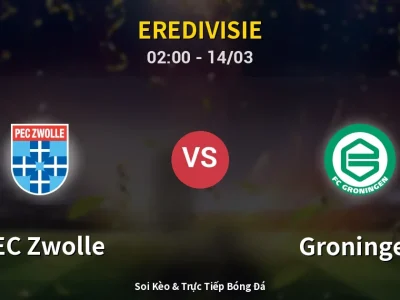 Kết Quả: PEC Zwolle 1-1 Groningen – Highlight & Bàn Thắng | Eredivisie