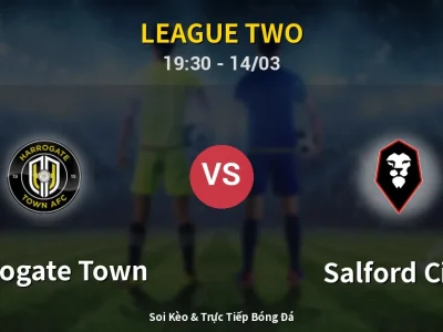 Kết Quả: Harrogate Town 0-1 Salford City – Highlight & Bàn Thắng | League Two