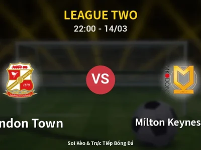 Soi Kèo Swindon Town vs Milton Keynes Dons – 22:00 14/03 | Nhận Định, Dự Đoán Tỷ Số