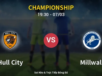 Kết Quả: Hull City 1-3 Millwall – Highlight & Bàn Thắng | Championship