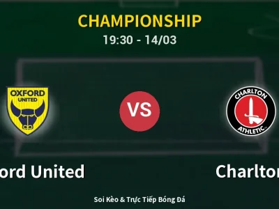Kết Quả: Oxford United 1-1 Charlton – Highlight & Bàn Thắng | Championship
