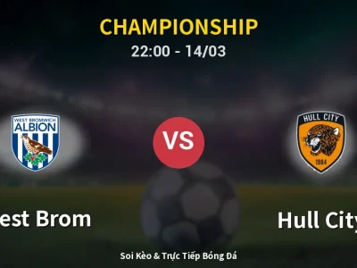 Soi Kèo West Brom vs Hull City – 22:00 14/03 | Nhận Định, Dự Đoán Tỷ Số