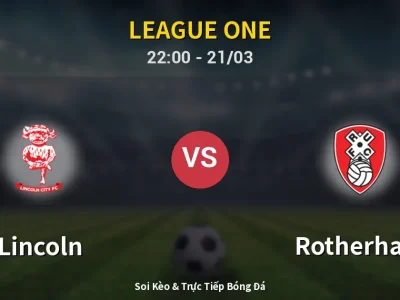 Soi Kèo Lincoln vs Rotherham – 22:00 21/03 | Nhận Định, Dự Đoán Tỷ Số