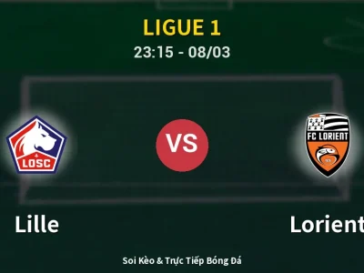 Soi Kèo Lille vs Lorient – 23:15 08/03 | Nhận Định, Dự Đoán Tỷ Số