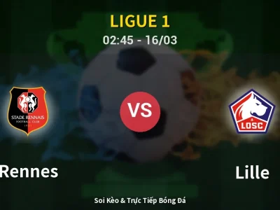 Kết Quả: Rennes 1-2 Lille – Highlight & Bàn Thắng | Ligue 1