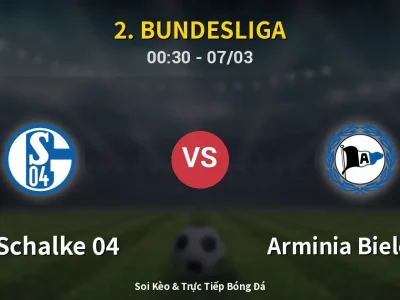 Kết Quả: FC Schalke 04 1-0 Arminia Bielefeld – Highlight & Bàn Thắng | 2. Bundesliga