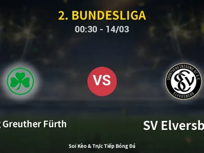 Kết Quả: SpVgg Greuther Fürth 2-0 SV Elversberg – Highlight & Bàn Thắng | 2. Bundesliga