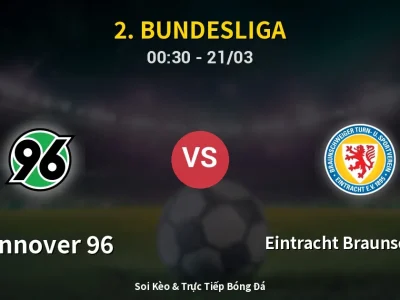 Kết Quả: Hannover 96 1-0 Eintracht Braunschweig – Highlight & Bàn Thắng | 2. Bundesliga