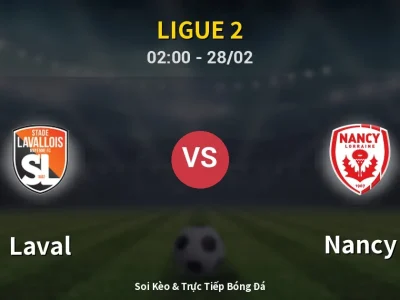 Kết Quả: Laval 1-1 Nancy – Highlight & Bàn Thắng | Ligue 2
