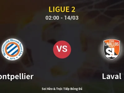 Kết Quả: Montpellier 2-0 Laval – Highlight & Bàn Thắng | Ligue 2