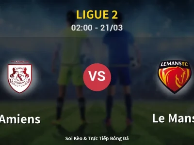 Kết Quả: Amiens 3-4 Le Mans – Highlight & Bàn Thắng | Ligue 2