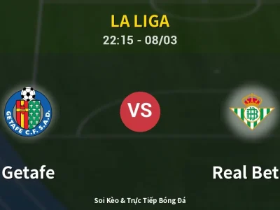 Soi Kèo Getafe vs Real Betis – 22:15 08/03 | Nhận Định, Dự Đoán Tỷ Số