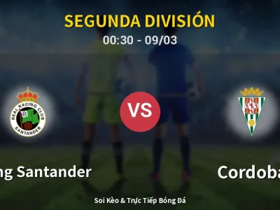 Kết Quả: Racing Santander 4-3 Cordoba – Highlight & Bàn Thắng | Segunda División