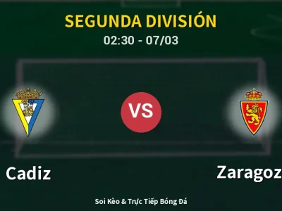 Kết Quả: Cadiz 0-1 Zaragoza – Highlight & Bàn Thắng | Segunda División