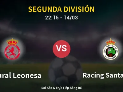 🔴 Trực Tiếp: Cultural Leonesa 0-0 Racing Santander – Link Xem Segunda División (Full HD)