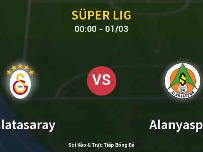 Kết Quả: Galatasaray 3-1 Alanyaspor – Highlight & Bàn Thắng | Süper Lig