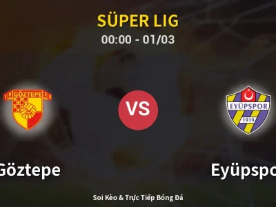 Kết Quả: Göztepe 0-0 Eyüpspor – Highlight & Bàn Thắng | Süper Lig