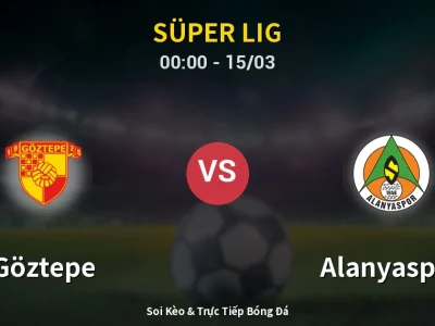 Kết Quả: Göztepe 2-2 Alanyaspor – Highlight & Bàn Thắng | Süper Lig