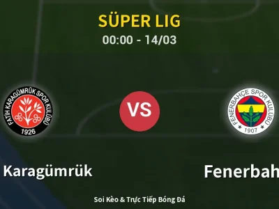 🔴 Trực Tiếp: Fatih Karagümrük 2-0 Fenerbahçe – Link Xem Süper Lig (Full HD)