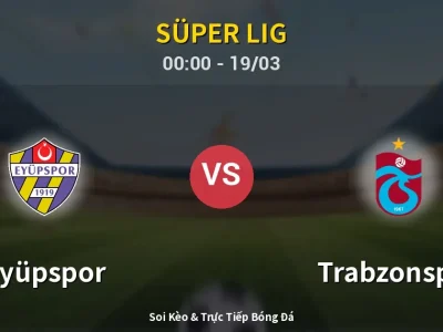 Kết Quả: Eyüpspor 0-1 Trabzonspor – Highlight & Bàn Thắng | Süper Lig