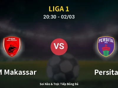 Kết Quả: PSM Makassar 2-4 Persita – Highlight & Bàn Thắng | Liga 1