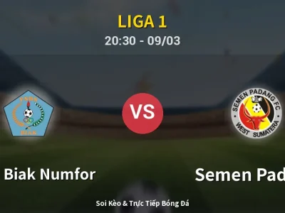 Kết Quả: PSBS Biak Numfor 0-2 Semen Padang – Highlight & Bàn Thắng | Liga 1