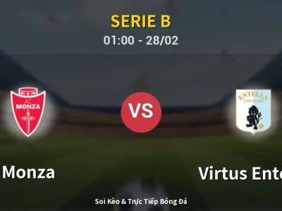 Kết Quả: Monza 2-0 Virtus Entella – Highlight & Bàn Thắng | Serie B