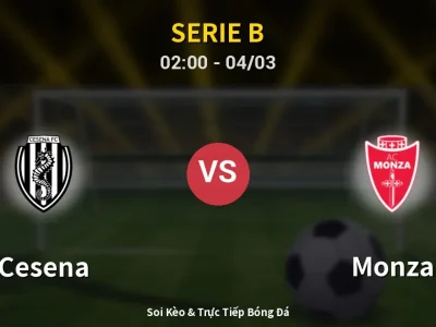 Kết Quả: Cesena 1-3 Monza – Highlight & Bàn Thắng | Serie B