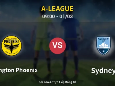 Kết Quả: Wellington Phoenix 0-1 Sydney – Highlight & Bàn Thắng | A-League