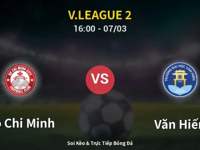 Kết Quả: Ho Chi Minh 0-0 Văn Hiến – Highlight & Bàn Thắng | V.League 2