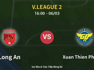 Kết Quả: Long An 1-2 Xuan Thien Phu Tho – Highlight & Bàn Thắng | V.League 2