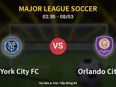 Kết Quả: New York City FC 5-0 Orlando City SC – Highlight & Bàn Thắng | Major League Soccer