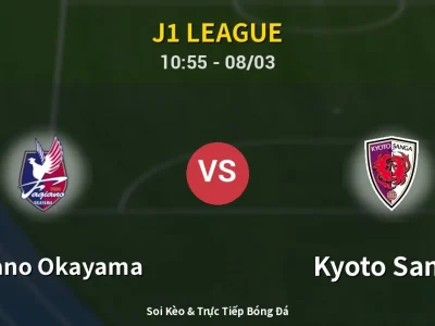 Kết Quả: Fagiano Okayama 1-0 Kyoto Sanga – Highlight & Bàn Thắng | J1 League