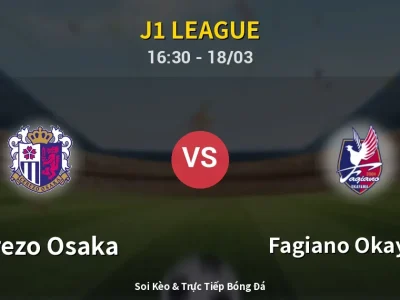 Kết Quả: Cerezo Osaka 1-2 Fagiano Okayama – Highlight & Bàn Thắng | J1 League