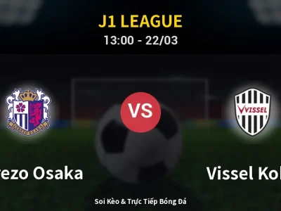 Kết Quả: Cerezo Osaka 1-1 Vissel Kobe – Highlight & Bàn Thắng | J1 League
