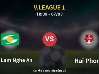 Kết Quả: Song Lam Nghe An 1-0 Hai Phong – Highlight & Bàn Thắng | V.League 1