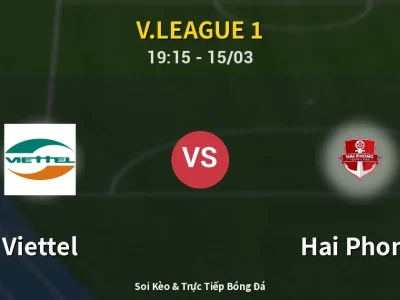 Soi Kèo Viettel vs Hai Phong – 19:15 15/03 | Nhận Định, Dự Đoán Tỷ Số