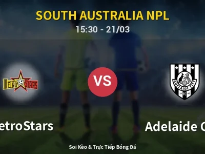 Kết Quả: MetroStars 2-2 Adelaide City – Highlight & Bàn Thắng | South Australia NPL