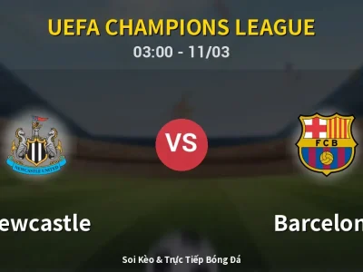 Kết Quả: Newcastle 1-1 Barcelona – Highlight & Bàn Thắng | UEFA Champions League