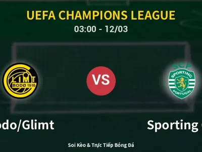 Kết Quả: Bodo/Glimt 3-0 Sporting CP – Highlight & Bàn Thắng | UEFA Champions League