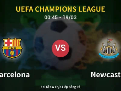 Kết Quả: Barcelona 7-2 Newcastle – Highlight & Bàn Thắng | UEFA Champions League