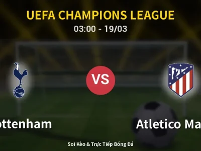 Kết Quả: Tottenham 3-2 Atletico Madrid – Highlight & Bàn Thắng | UEFA Champions League