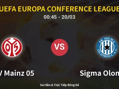 Kết Quả: FSV Mainz 05 2-0 Sigma Olomouc – Highlight & Bàn Thắng | UEFA Europa Conference League