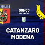 Catanzaro vs Modena: Đại chiến Top 5 Serie B - Ai sẽ chiếm lợi thế Play-off? 1