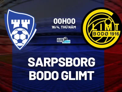 Bodo Glimt ‘giận dữ’ đòi lại ngôi vương, Sarpsborg sắp hứng trận thua thứ 9 liên tiếp?