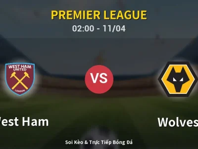 Soi Kèo West Ham vs Wolves – 02:00 11/04 | Nhận Định, Dự Đoán Tỷ Số